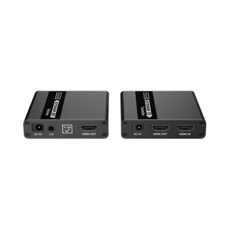Kit Extensor Hdmi Para Distancias De 70 Metros / Soporta Resoluciones 720 Y 1080p  60 Hz / Cat 6 6a Y 7 / Cero Latencia / Uso 24