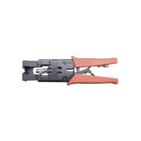 Pinzas Para Instalar Conectores A Prueba De Agua Tipo Compresión De F Ó Bnc En Cables Rg59 (4c) Rg6 (5c) Rg58 (3c) Ó Rg11.