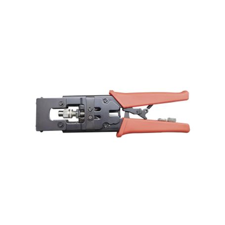 Pinzas Para Instalar Conectores A Prueba De Agua Tipo Compresión De F Ó Bnc En Cables Rg59 (4c) Rg6 (5c) Rg58 (3c) Ó Rg11.
