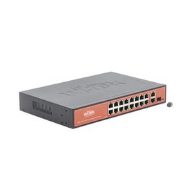 switch poe 8023afatbt  no administrable de largo alcance  hasta 250m  16 x 10100mbps poe  2 x 1001000mbps  1 x sfp  200 w170794