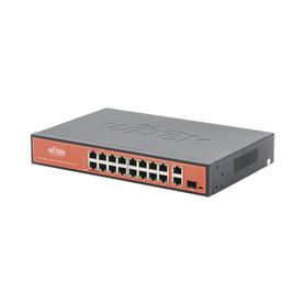 switch poe 8023afatbt  no administrable de largo alcance  hasta 250m  16 x 10100mbps poe  2 x 1001000mbps  1 x sfp  200 w170794