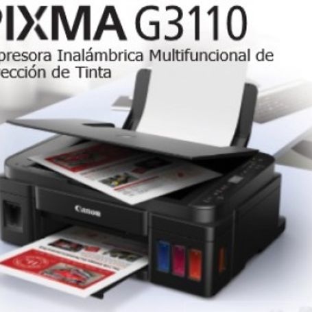 Multifuncional de inyección de tinta CANON Pixma G3110 2315C004AB Tecnologia Tinta Continua. Funciones Impresora  Copiadora  Esc