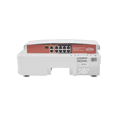 Switch Poe Para Exterior / No Administrable / Con 8 Puertos Poe (6 X Fast Ethernet 2 X Gigabit) / 3 Puertos Uplink Gigabit (2 P Switch Poe Para Exterior / No Administrable / Con 8 Puertos Poe (6 X Fast Ethernet 2 X Gigabit) / 3 Puertos Uplink Gigabit (2 P