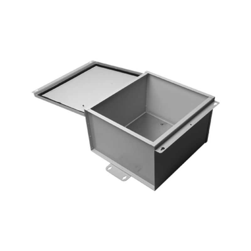 Gabinete De Telecom. De Acero Galvanizada Con Plato Interior (400 X 400 X 250 Mm). Se Puede Poner Candado.