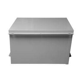 gabinete de telecom de acero galvanizada con plato interior 400 x 400 x 250 mm se puede poner candado190641