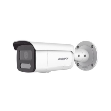  Protección Activa  Bala Ip 4 Megapixel / Imagen A Color 24/7 / Poe / Lente 4 Mm / Luz Blanca 60 Mts / Exterior Ip67 / Luz Inter