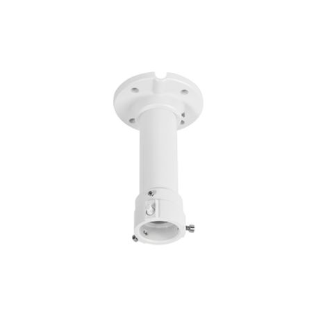 montaje de techo tipo tubo de 20 cm de largo para domos ptz epcom y hikvision