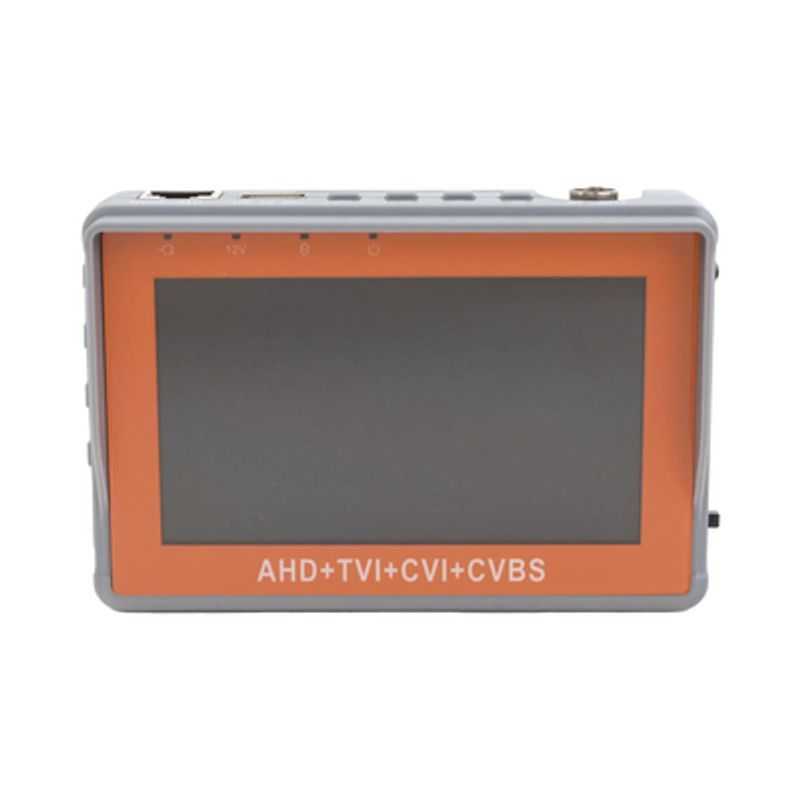 Probador De Video De Pulsera Con Pantalla De 4 Para Cámaras Hdtvi 5mp Hdcvi 5mp Ahd 5mp Y Analógicas 1200 Tvls Control Coaxitron