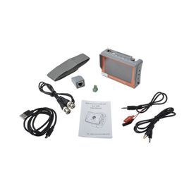 probador de video de pulsera con pantalla de 4 para cámaras hdtvi 5mp hdcvi 5mp ahd 5mp y analógicas 1200 tvls control coaxitro