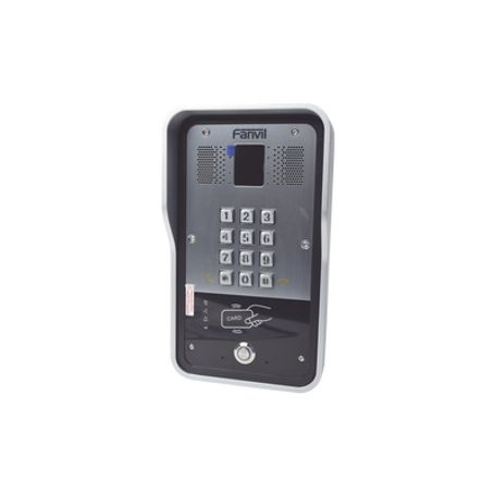 Audio Portero Ip 2 Lineas Sip Con Relevador Integrado Lector Rfid Para Acceso Por Clave Numérica Tarjeta O Llamada Remota Poe Audio Portero Ip 2 Lineas Sip Con Relevador Integrado Lector Rfid Para Acceso Por Clave Numérica Tarjeta O Llamada Remota Poe