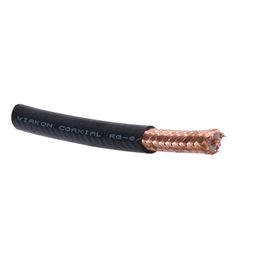 cable coaxial rg8 305m 50 ohms 41db malla de cobre al 97  hecho en méxico  intemperie