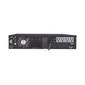 ups de 1000 va900 w online doble conversión entrada 120 vca nema 515p onda senoidal pura rack o torre de 2 ur con 8 tomas nema 