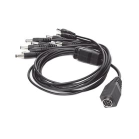 cable con 9 vias para alimentar 8 cámaras turbohd y dvr turbohd epcom  hikvision160825