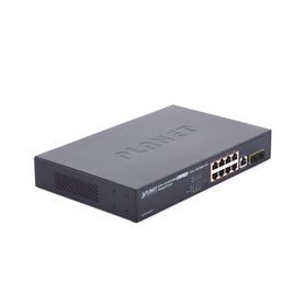 switch administrable capa 2 de 8 puertos poe 8023afat gigabit 140 w max 2 puertos sfp modo extendido hasta 250 m168315