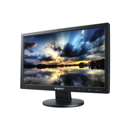 Monitor Profesional Full Hd Led De 22 Con Cristal Templado Ideal Para Videovigilancia / Uso 24/7 / Resolución 1920x1080 / Entrad