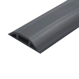 canaleta flexible color negra de pvc auto extinguible tramo de 25m 930001254 