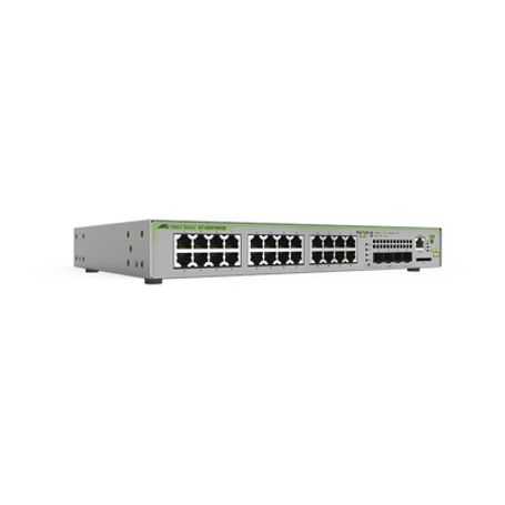 switch poe administrable centrecom gs970m capa 3 de 24 puertos 101001000 mbps  4 sfp gigabit 370 w