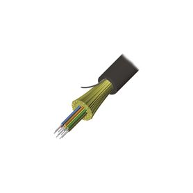 cable de fibra óptica de 6 hilos interiorexterior tight buffer no conductiva dielectrica plenum monomodo os2 1 metro