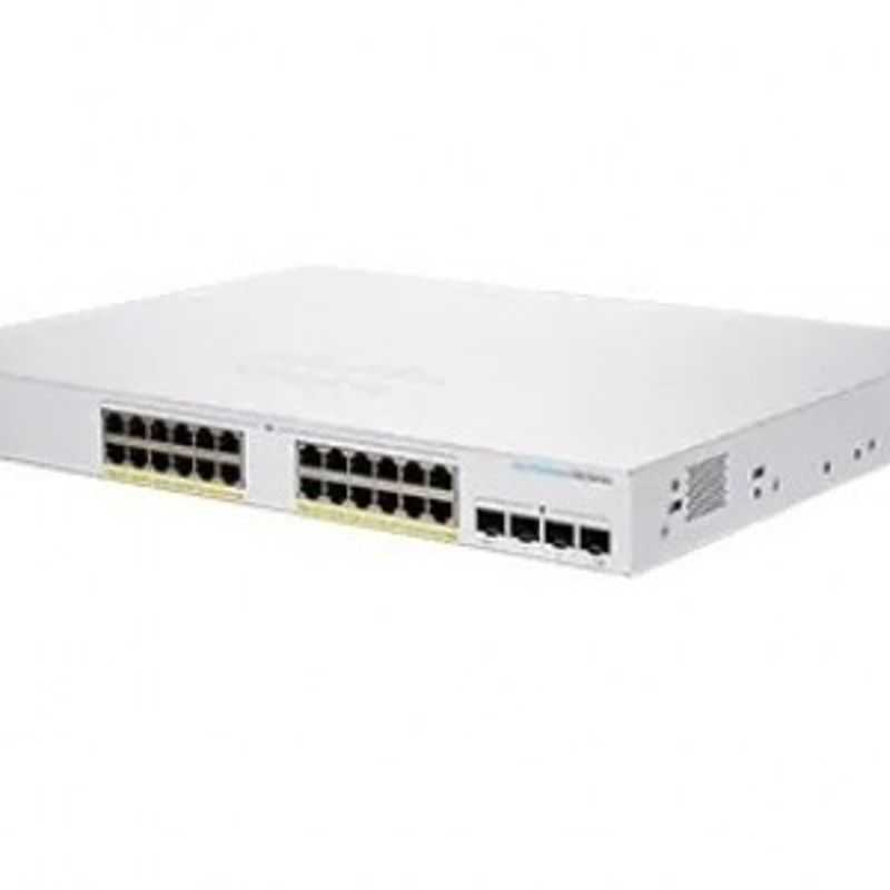 CBS25024P4GNA Switch Cisco Administrable 24 puertos 10/100/1000 PoE 195W  4 Gigabit SFP Smartnet se vende por separado TL1 