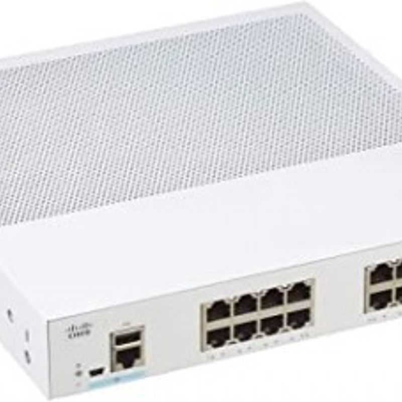 Switch  CISCO CBS35016PE2GNA  Blanco 16 Smartnet se adquiere por separado.  TL1 