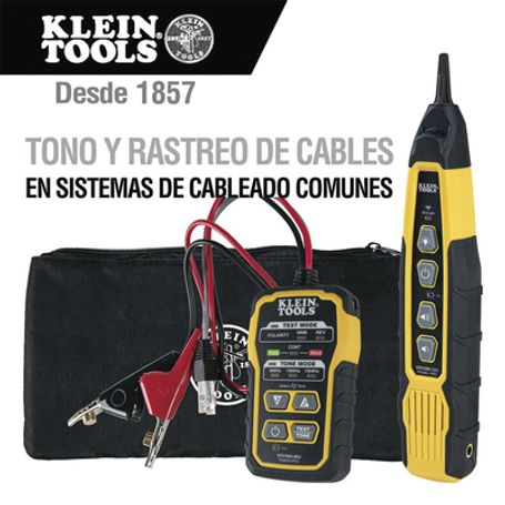 Kit De Generador De Tono Y  Sonda De Rastreo Para Cableado (rj11/rj45). Incluye  Bolsa De Protección.