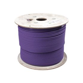 bobina de cable uutp de 4 pares zmax cat6a soporte de aplicaciones 10gbaset ls0h color violeta 305m88906