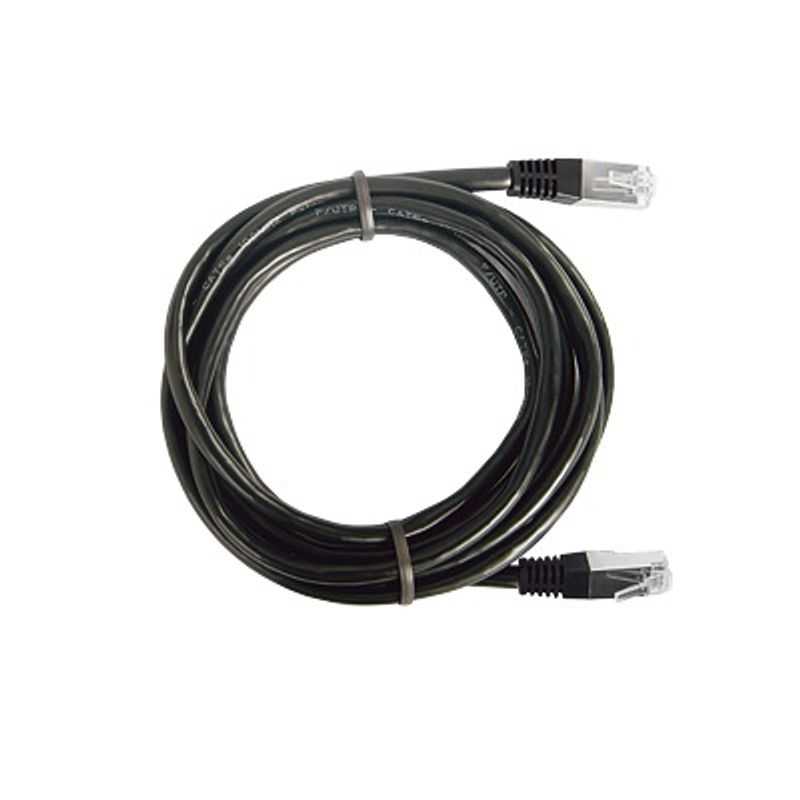 Cable De Parcheo Ftp Cat6  1.0m.  Negro 