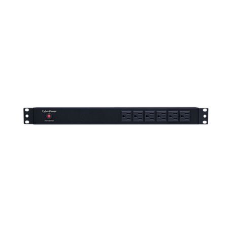 Pdu Básico Para Distribución De Energia Con 8 Tomas Nema 515r Traseras Y 6 Tomas 515r Frontales 1ur 15 Amp 120 Vca