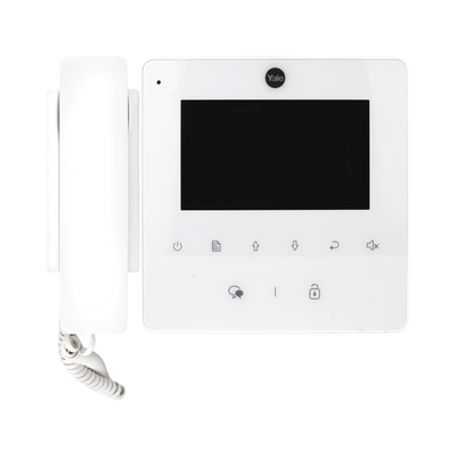 monitor con teléfono  blanco ydv4702 para tvportero 80126