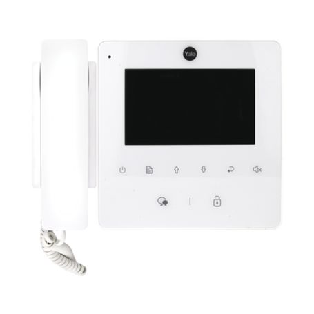 Monitor Con Teléfono  Blanco Ydv4702 Para Tvportero 80126