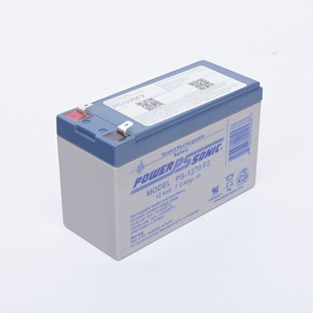 Silmar Electronics - Batería de ácido de plomo sellada recargable de 12V 7Ah  - PS-1270F1  Silmar Electronics - Distribuidor B2B mayorista de sistemas  de seguridad - Baterías - Silmar Electronics 