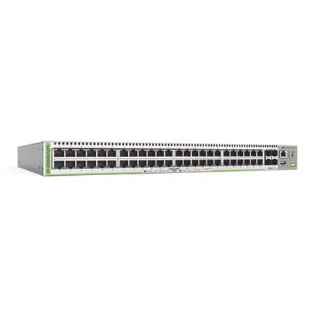 switch poe administrable centrecom gs980m capa 3 de 48 puertos 101001000mbps  4 sfp gigabit 740 w