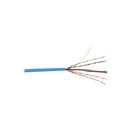 bobina de cable utp reelex de 4 pares desempeno cat6 pvc cm color azul 24 awg 305m168990