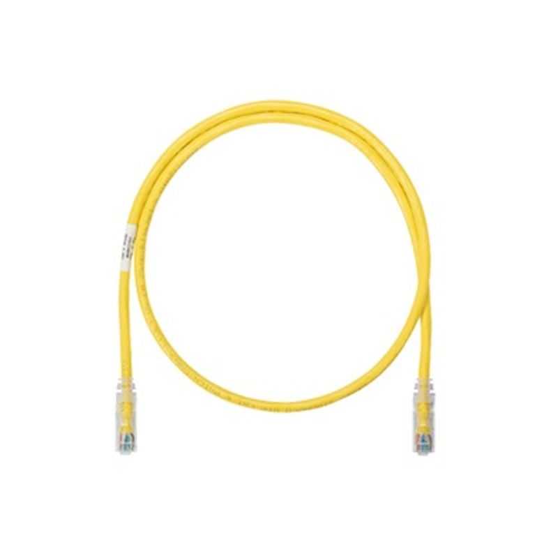 Cable De Parcheo Utp Categoria 6 Con Plug Modular En Cada Extremo  1 M.  Amarillo