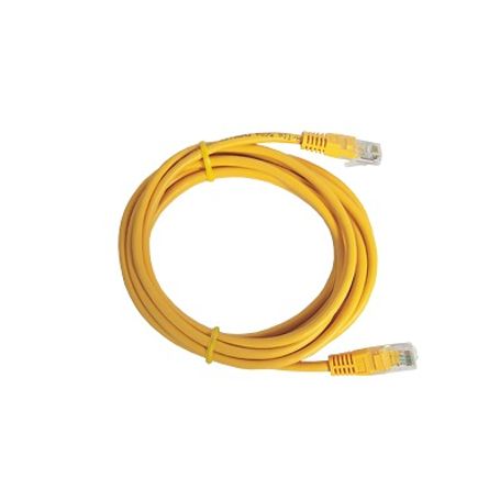 Cable De Parcheo Utp Cat6  0.5 M  Amarillo