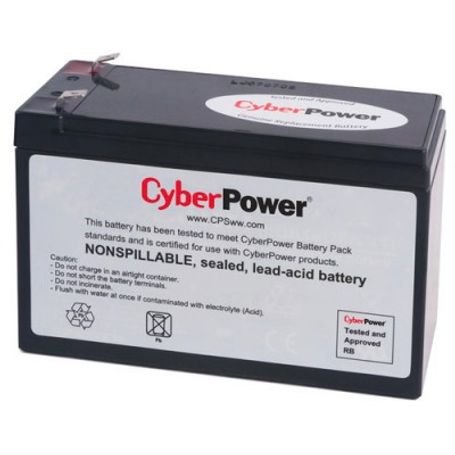 Bateria de Reemplazo CyberPower RB1290 Negro 12 V 9 AH TL1 