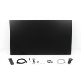 pantalla lcd 46 para tv wall  entrada hdmi  vga  dvi  dp  monitor robusto  bisel delgado 35 mm  soportan daisy chain conexión e