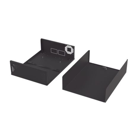 Gabinete Metálico Para Dvr/nvr Con Chapa Y Llave. 