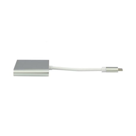 Adaptador Multipuerto Usbc 3.1 A Hdmi 4k / Usb 3.0 / Usb – C /  Alta Velocidad De Transmisión De Datos / Admite Carga Rápida (pd