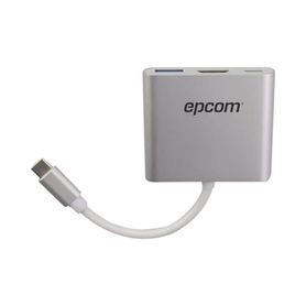 adaptador multipuerto usbc 31 a hdmi 4k  usb 30  usb – c   alta velocidad de transmisión de datos  admite carga rápida pd en el