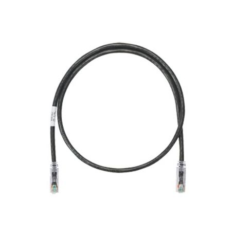 cable de parcheo utp categoria 6 con plug modular en cada extremo  3 m  negro