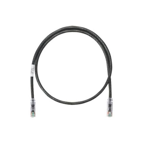 Cable De Parcheo Utp Categoria 6 Con Plug Modular En Cada Extremo  3 M.  Negro