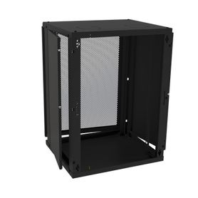 gabinete de pared fijo puerta perforada rack 19 de 16 ur205922