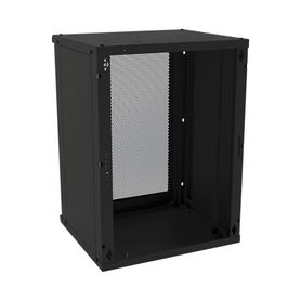 gabinete de pared fijo puerta perforada rack 19 de 16 ur205922