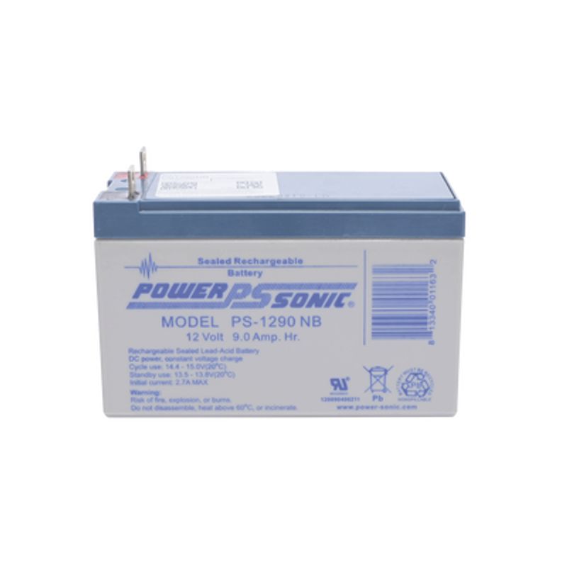 POWER SONIC PS-1290-NB Bateria Ácido De Plomo Sellada Recargable 12v 9