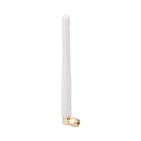 antena wifi de repuesto para cámaras ip  3 dbi de ganancia  frecuencia 24  25 ghz  conector terminal con pin 163042