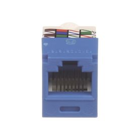conector jack rj45 estilo tp minicom categoria 6 de 8 posiciones y 8 cables color azul177995