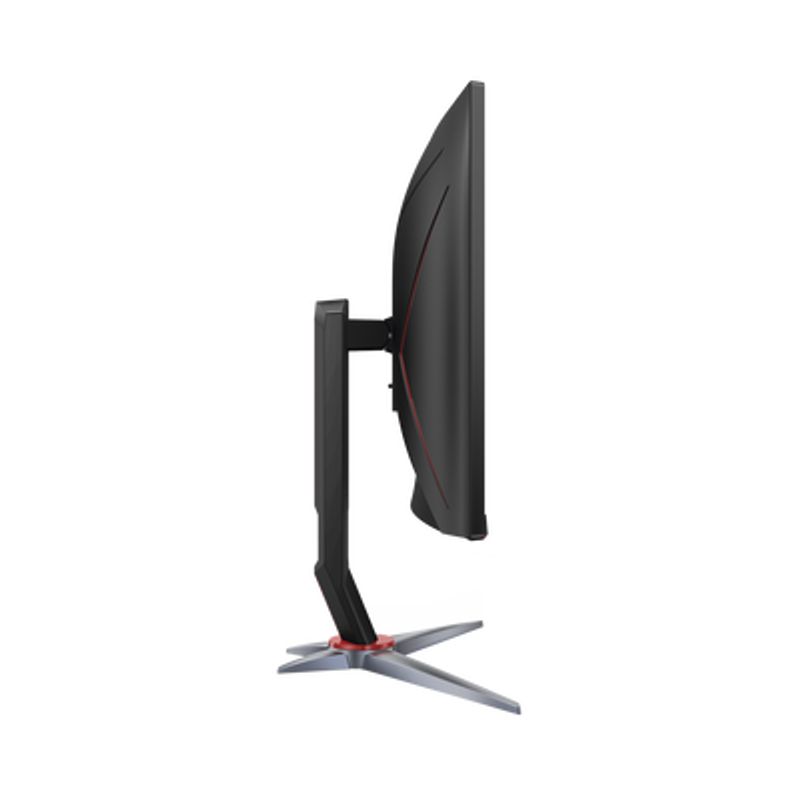 Monitor Curvo 27 Gaming Wled Va Resolución 1920 X 1080p 165hz Con Entradas De Video Vga / Hdmi / Displayport .  Bisel Ultra Delg