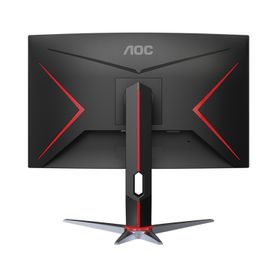 monitor curvo 27 gaming wled va resolución 1920 x 1080p 165hz con entradas de video vga  hdmi  displayport   bisel ultra delgad