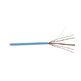 bobina de cable utp cat6 23 awg de 4 pares alto desempeno pvc cmr 305m reelex® color azul169067